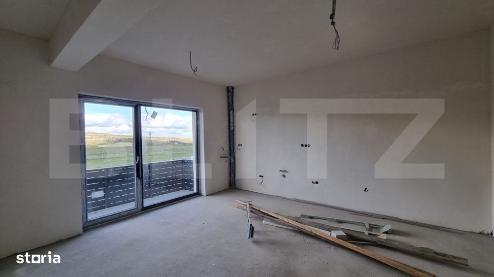 Apartament 2 camere, 38mp, 2 balcoane, orientare sudica, Baciu — fotografia 1
