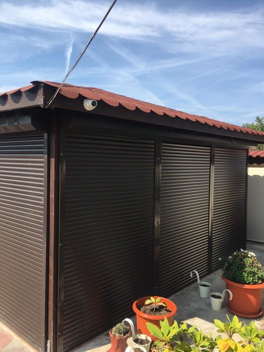 Usi garaj,aluminiu tip rulou