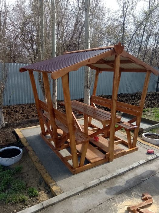 Беседки 6 гранные