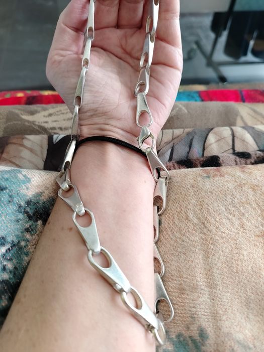 Масивен сребърен ланец