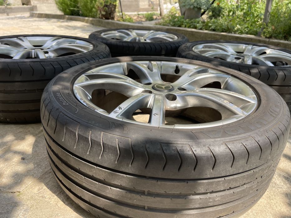 Джанти и гуми за Мерцедес 5х112 17”