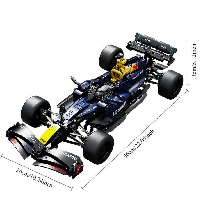 Конструктор лего Формула 1, гоночная машина Red Bull