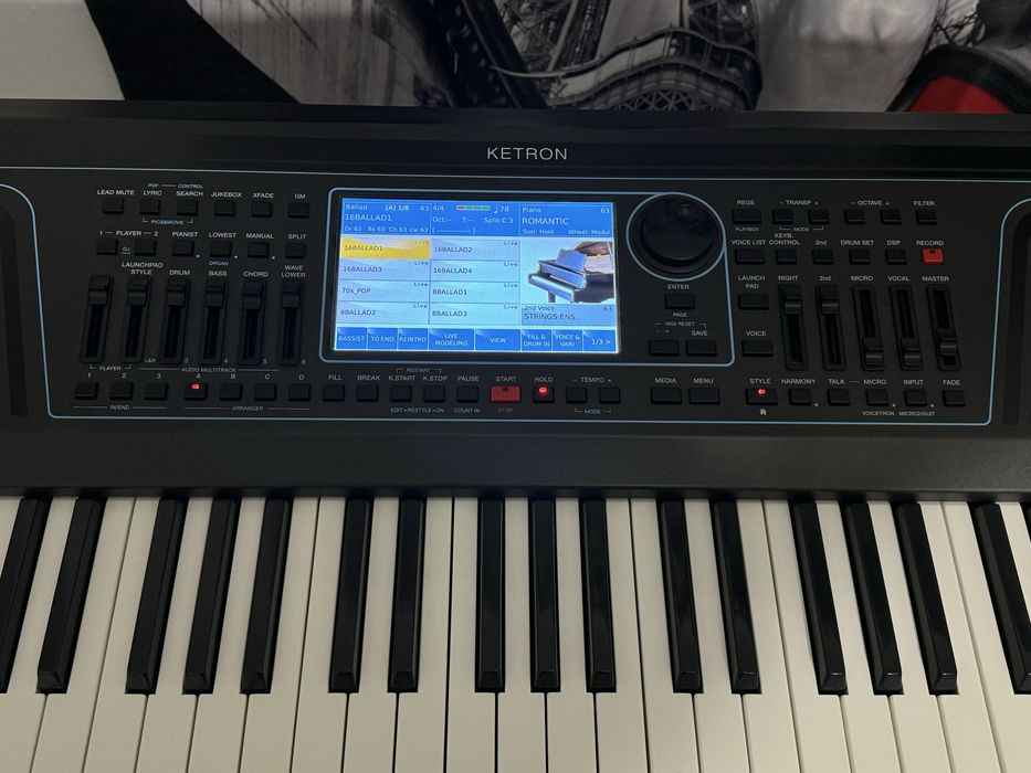 Ketron SD9 Pro Live Station