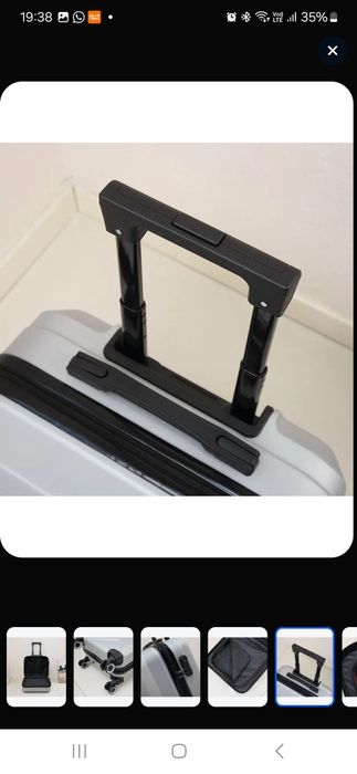 Продам чемодан на колесах