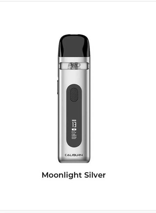 Kit Uwell Caliburn X Pod System - Moonlight Silver (Argintiu Elegant) *NOU* - Sigilat!!! (Vezi Imaginile și Descrierea!!!)