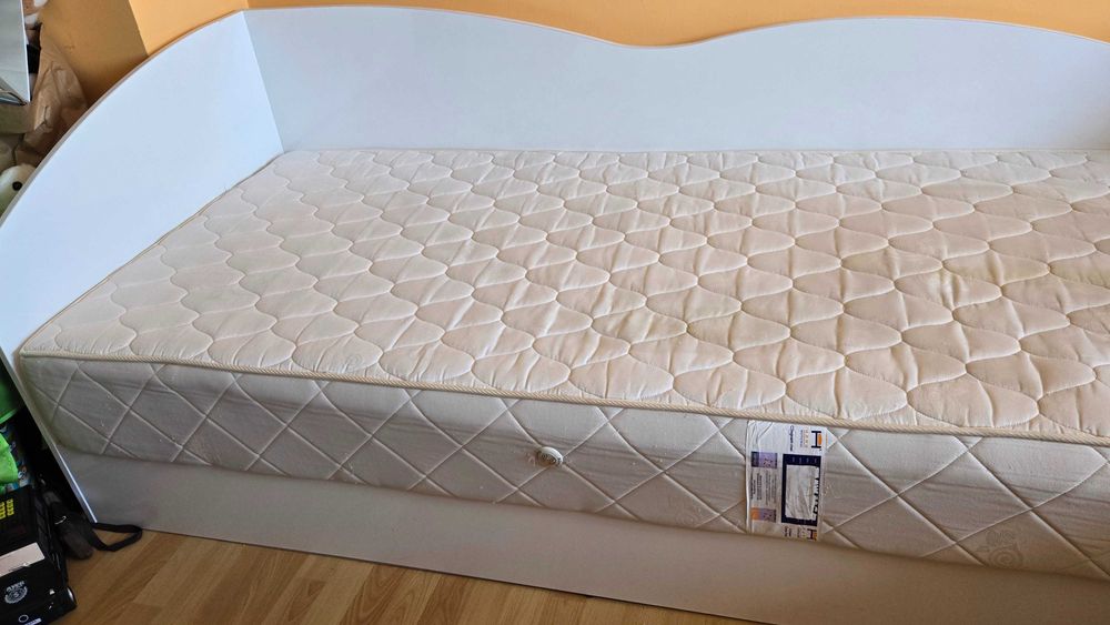 Легло единично с матрак Нани