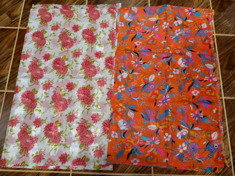 Ткани цветные шелк креп жоржет шифон.Цена 25 тыс 1 метр