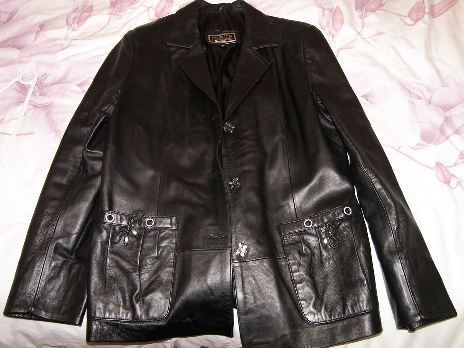 Haina piele dama Franco Leonardo marime L