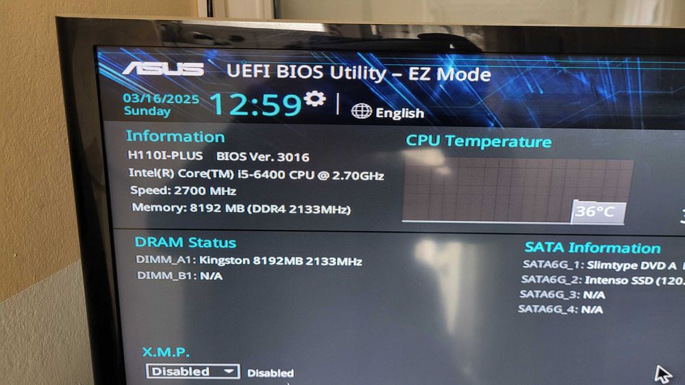 Hympex Fury Ram 2x8GB DDR4 2133Mhz hit fuctional