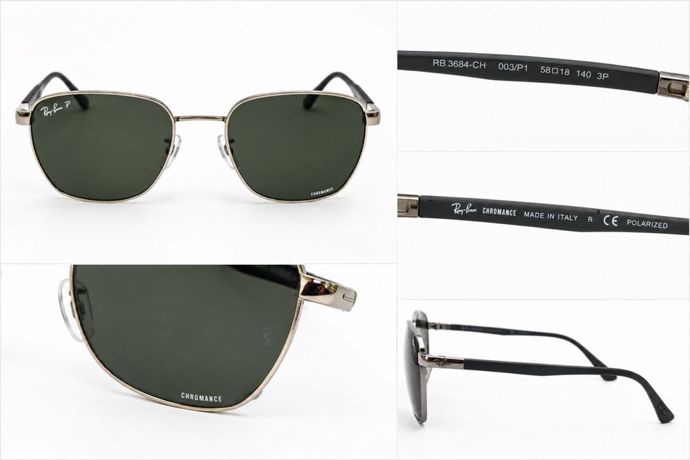 Продавам 100% оригинални слънчеви очила Ray-Ban модел RB3684-CH 003/P1.
