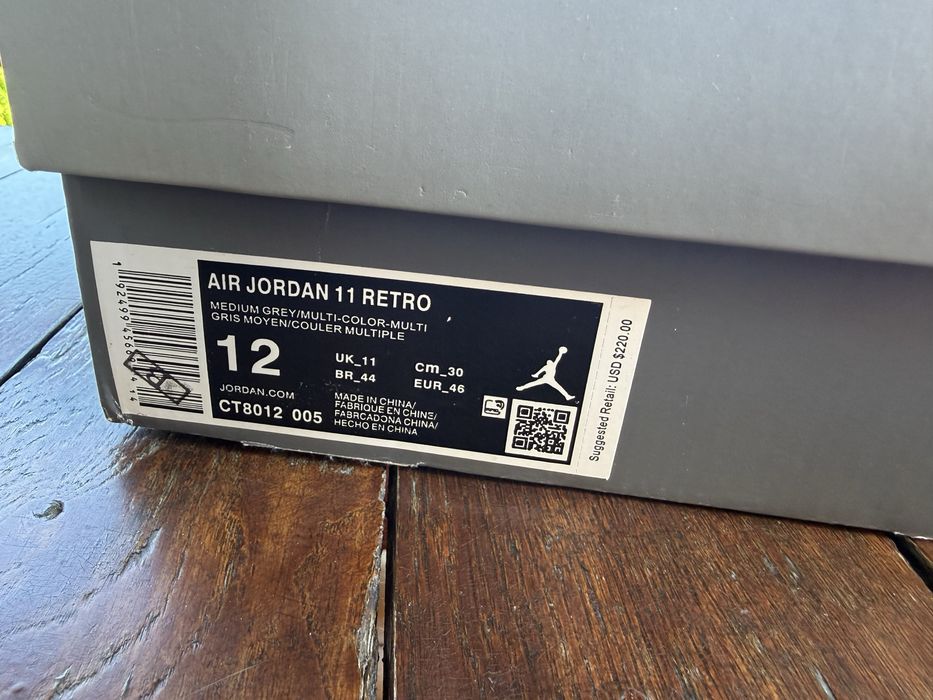 Air Jordan 11 Retro Cool Grey