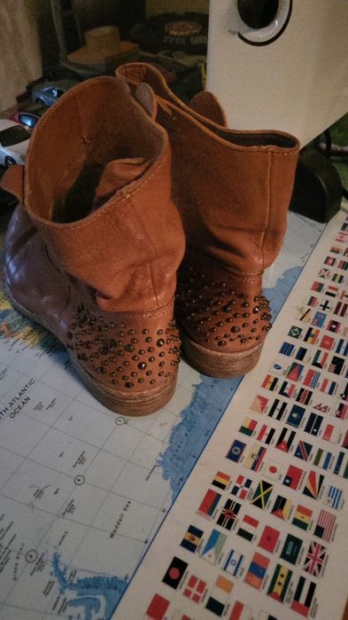 Botine piele naturală dama, mărimea 38