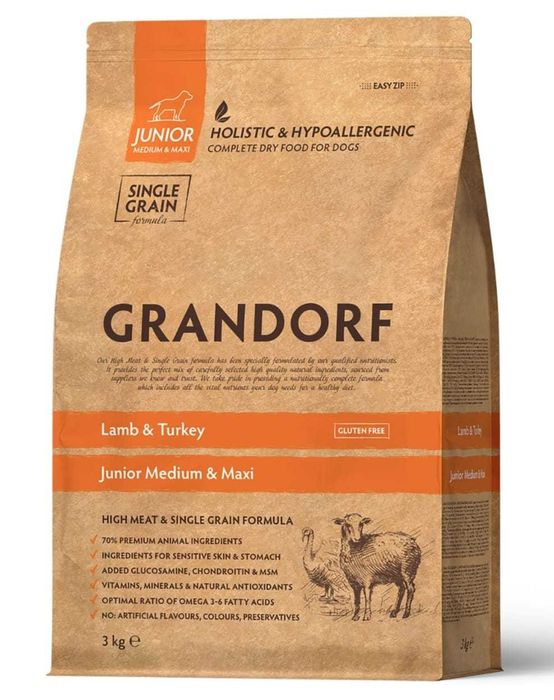 Сухой корм Грандорф для собак 3кг