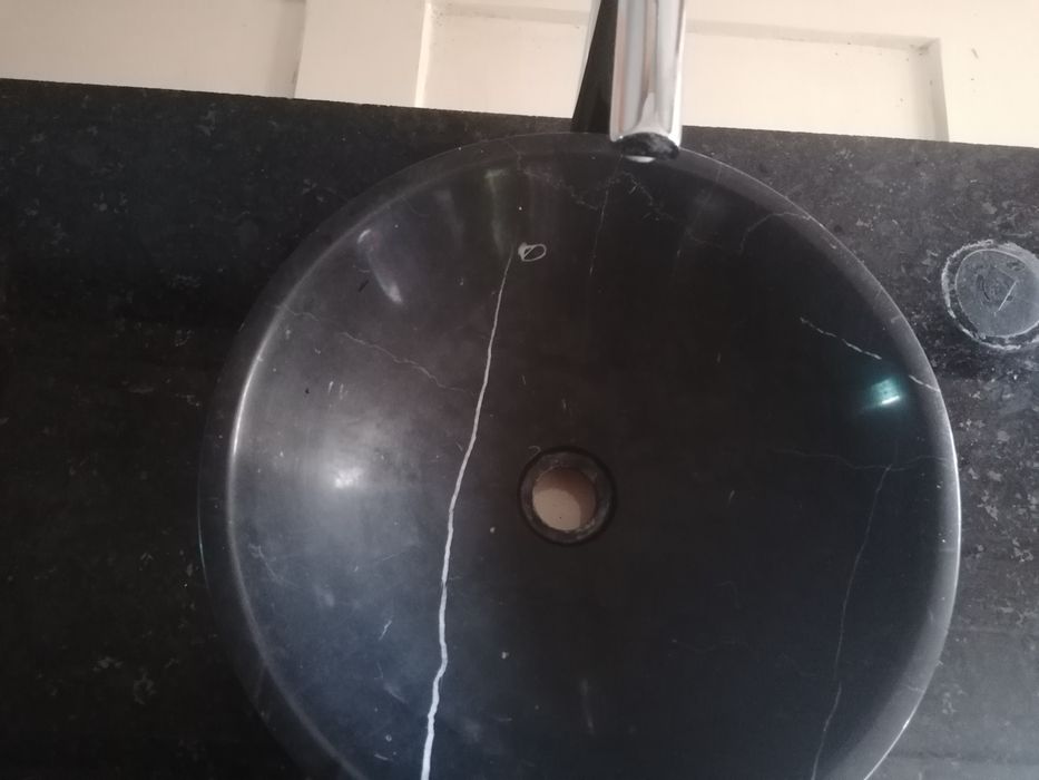 Set Lavoar circular marmura