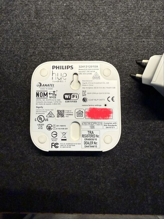 Philips Hue Gateway / Hub Compatibil Apple Homekit