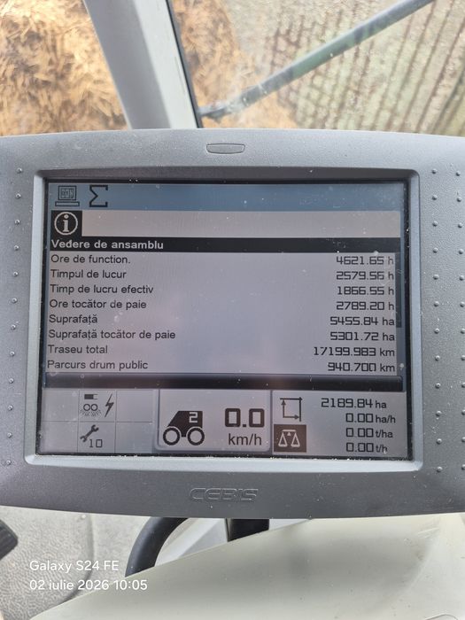 Vând combină Claas lexion 750