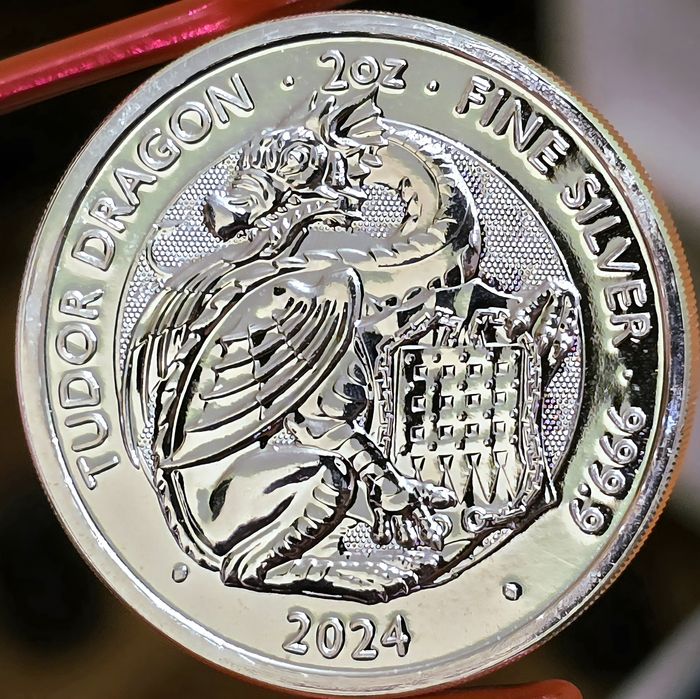 Tudor Beasts TOATE monede lingou argint 999