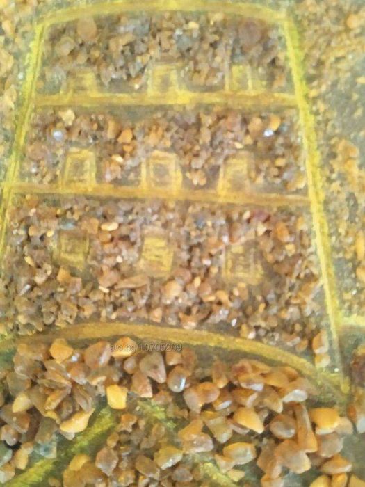 Картина с балтийски кехлибар Замок на литовски властител Гидеминас