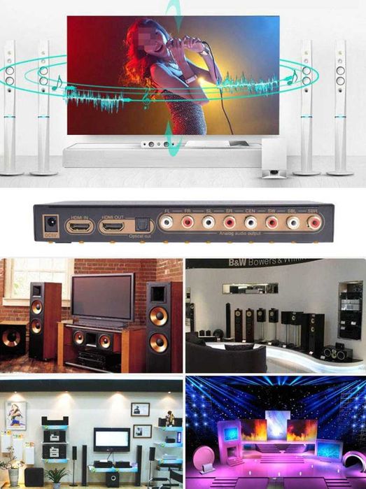 Convertor audio 4K HDMI la HDMI 7.1