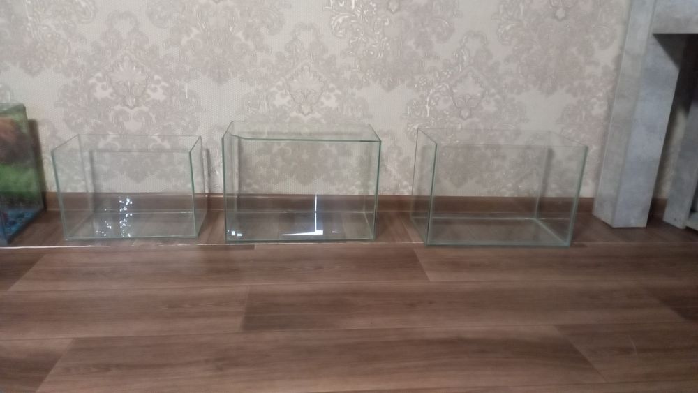 Аквариумы  разные новые