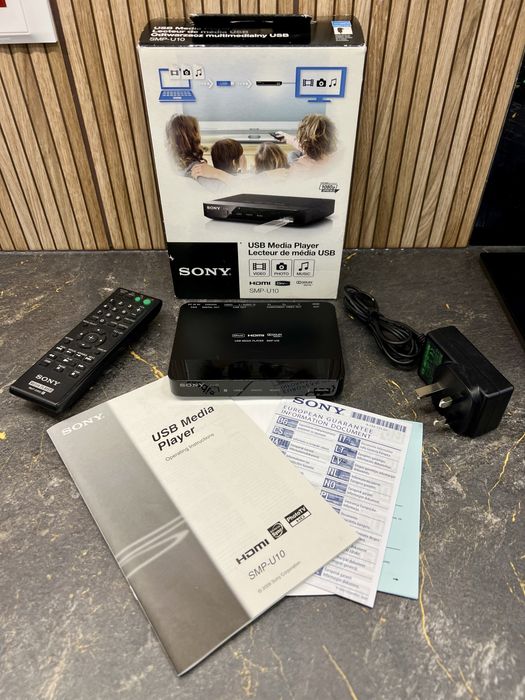 Sony SMP-U10 Мултимедиен плеър