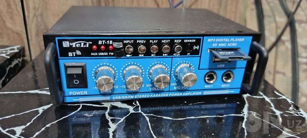 Акустика 10 ГДШ ( Труба Войта) + усилок Teli BT-18