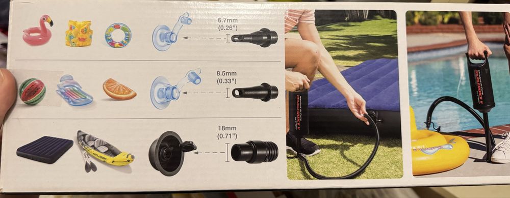 Продам насос Intex ручной для матрасов