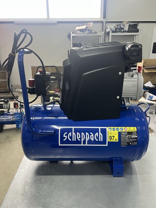 Компресор  маслен Scheppach HC63-50л. / 10бара/220л 1500W-чисто нов