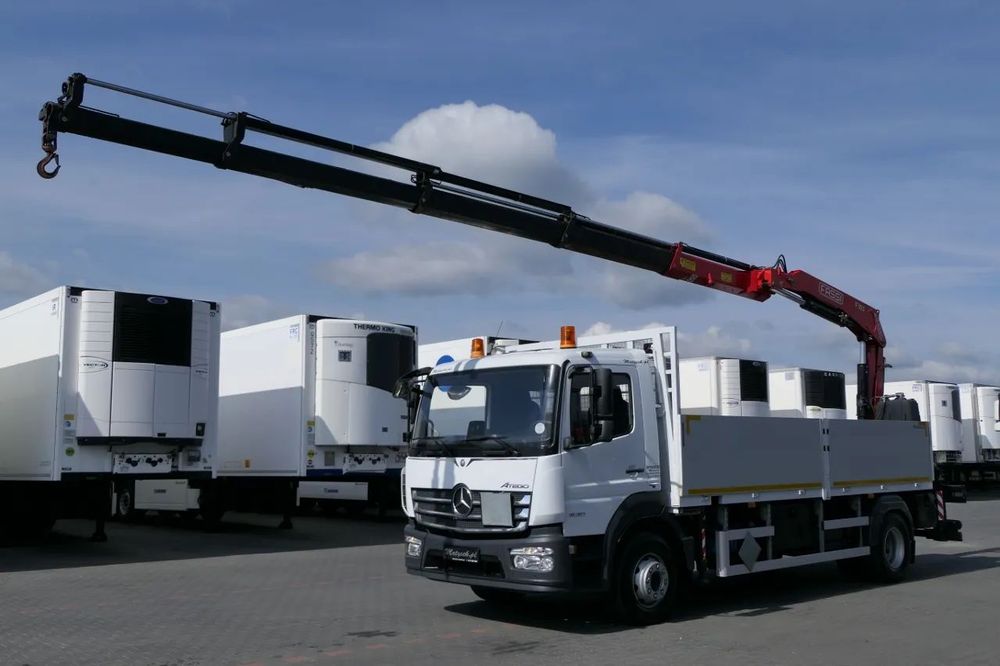 Mercedes-Benz ATEGO / 16 30 / E6 / CUTIE DE VITEZE + HDS FASSI F 155 / ADR / RADIO CONTROL