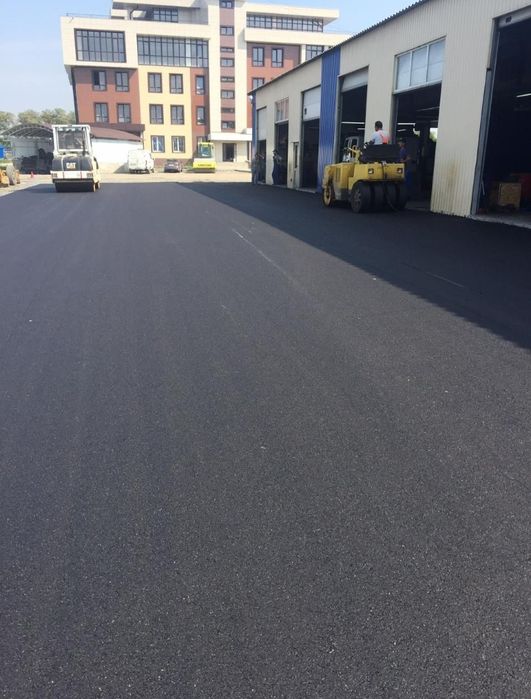 Укладка дорог асфальт