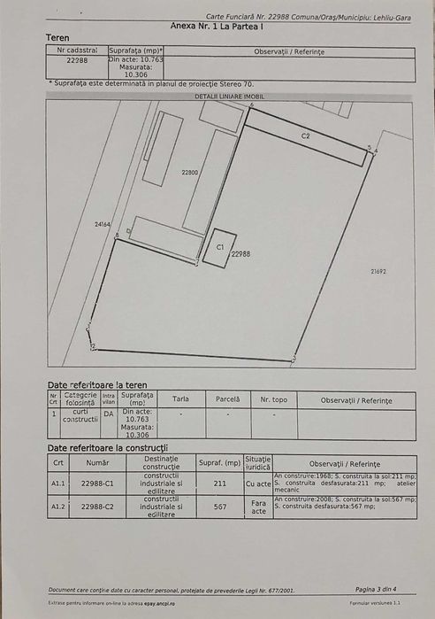 Teren Lehliu Gara | Autostrada A2 | INTRAVILAN