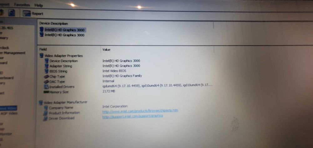 Laptop Packard Bell EasyNote LS11HR placa video integrata HD 3000