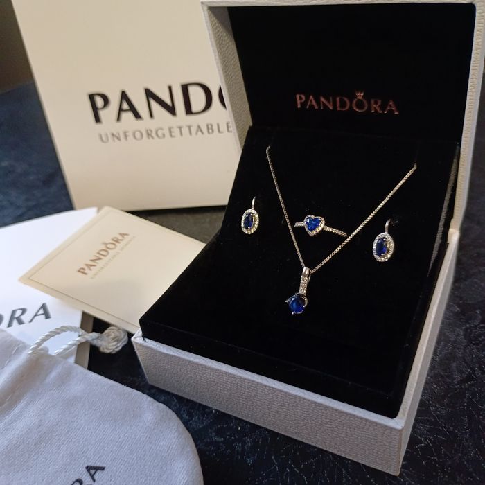 Пандора эксклюзивные наборы, серебро чистое
