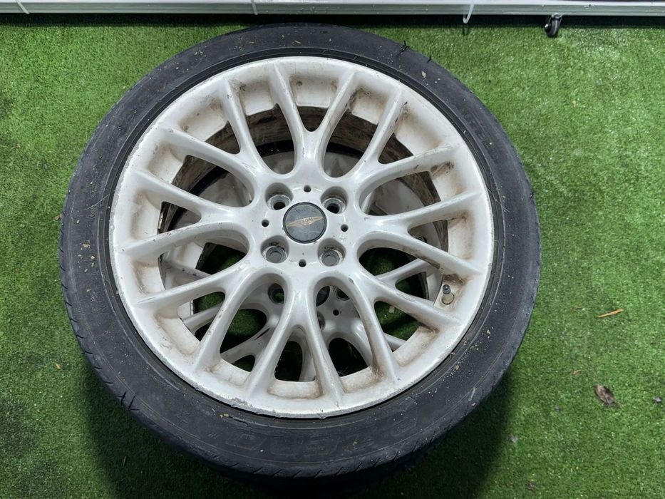 JANTE MINI COOPER R17 / 4x100 / R56 LCI / 205/40 ZR17 / 7JX17EH2+ / + CAUCIUCURI (X4)