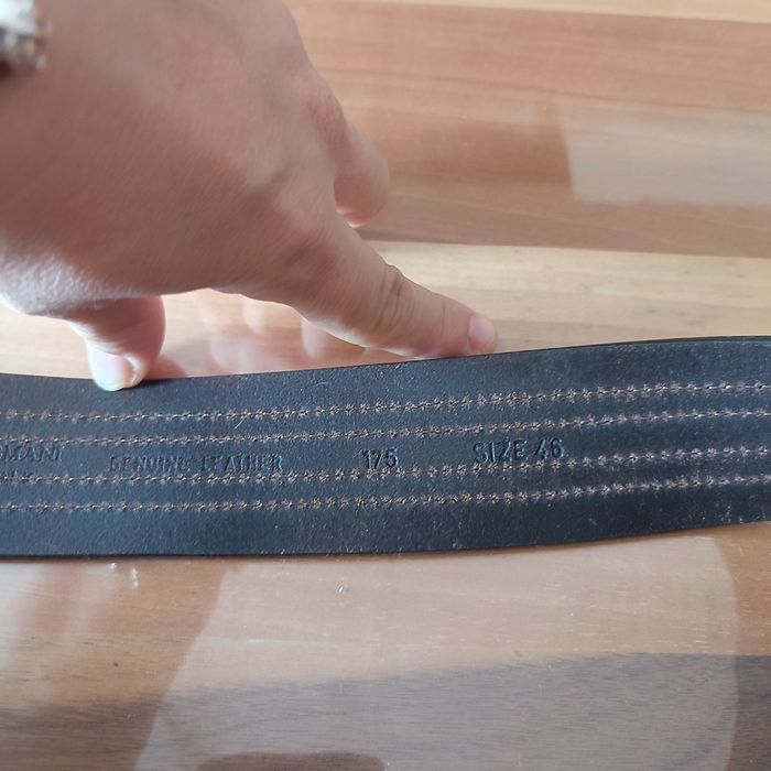 Нов Колан Emporio Armani естествена кожа