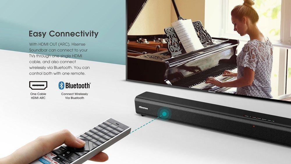 Soundbar Hisense 2.0 60w
