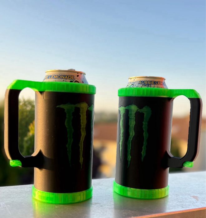 Suport doză monster energy printata 3d
