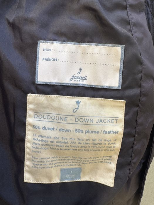 Зимний пуховик для девочек Jacadi