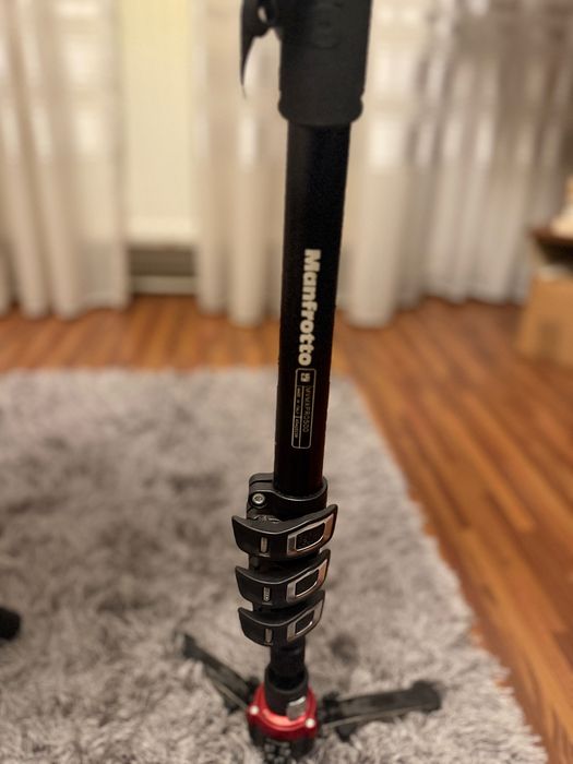 Trepied + monopied + microfon + stative + suport partituri FULL KIT