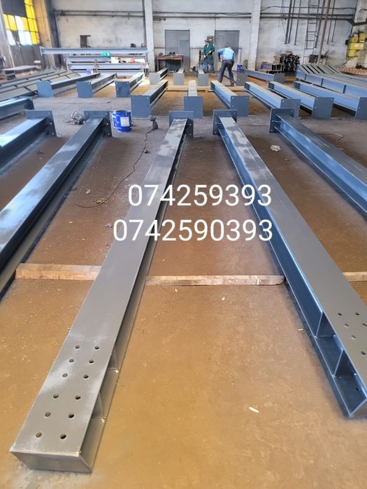 Vand hale structura hala metalică 15x40si 12x30h4