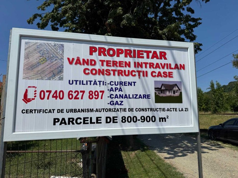 Teren intravilan cu utilitati Buhusi