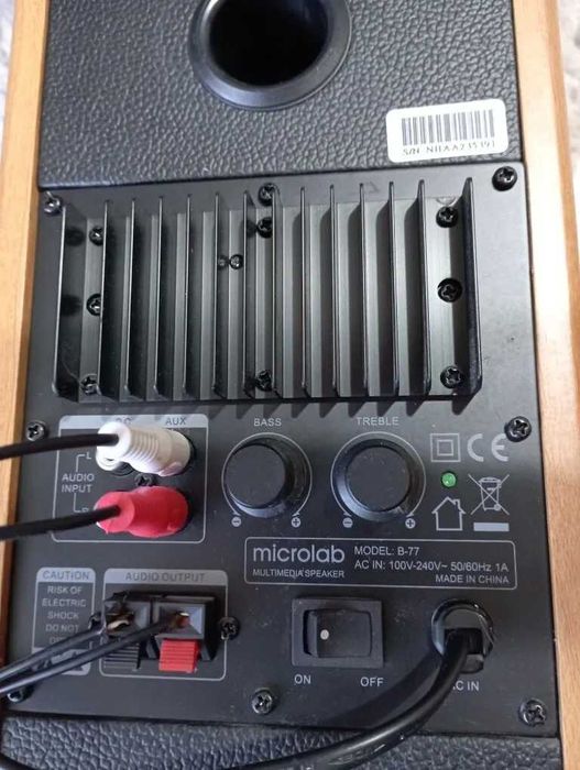 Колонки MicroLab B77 мощность 48 watt