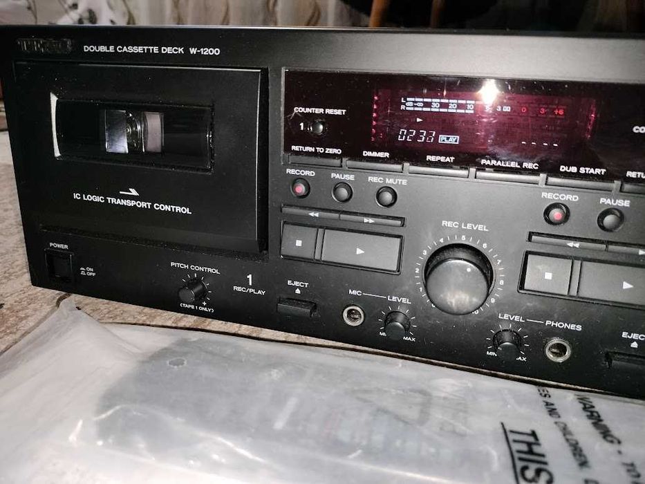 Vand deck TEAC W1200,casetofon deck