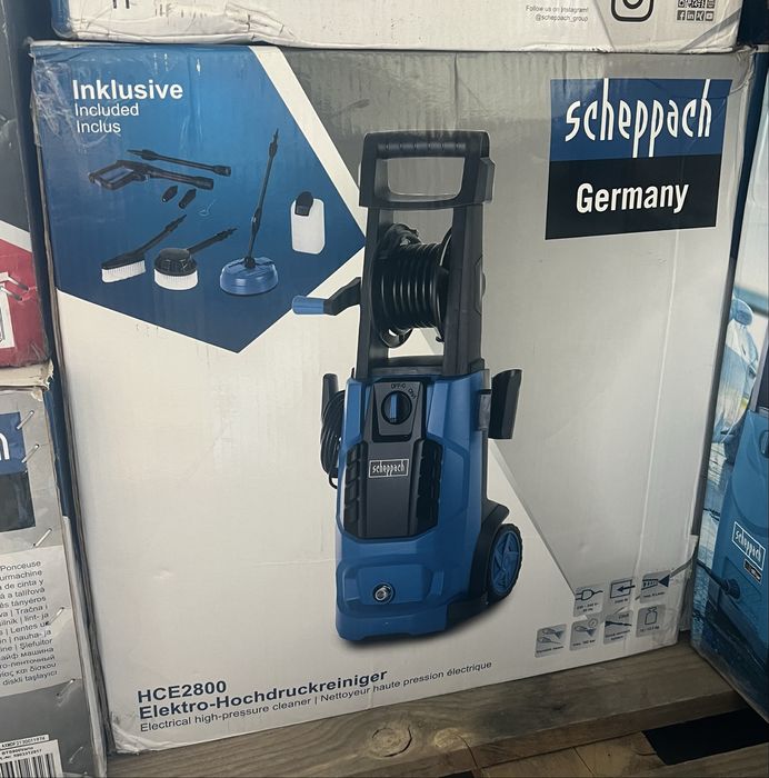 Нова Водоструйка Scheppach и IXES -110 бара,135 бара,150бара и 180бара