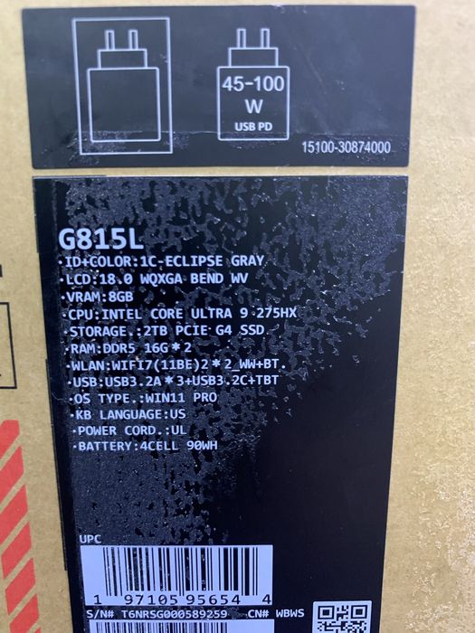 Asus Rog Strix g18