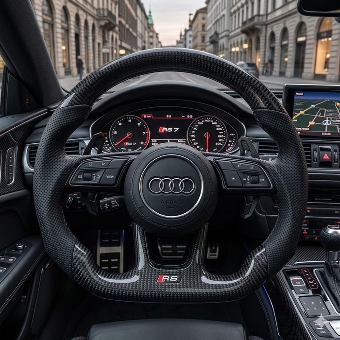 Волан S-line, Rs Карбон Auidi A3 A4 A5 A6 A7 A8 Q7 Q8 Q5 Q3 RSQ, RS7, RS5,RS6 и др