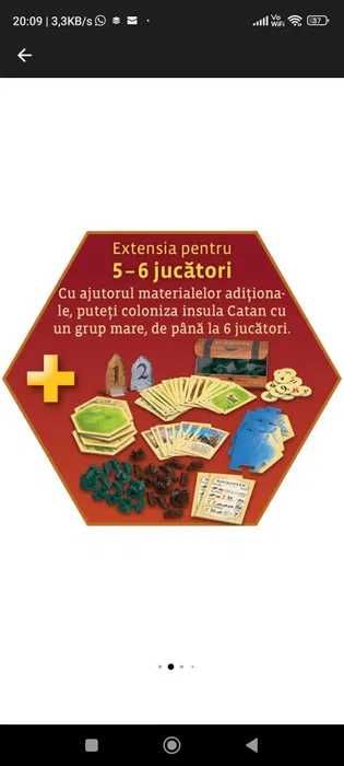 Închiriez Catan Big Box până la 6 jucători
