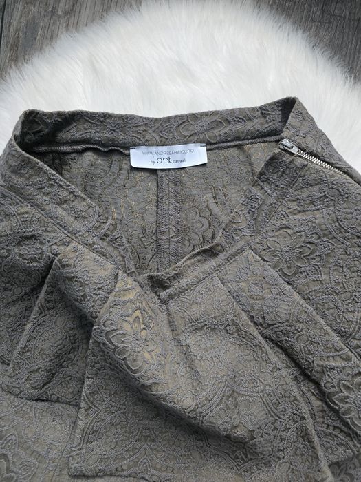 Fusta conica, cu detaliu în talie, marca Andreea Raicu by PNK casual