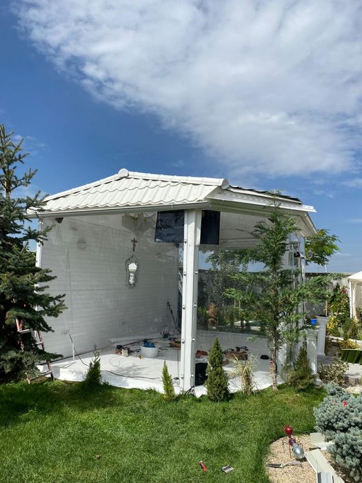 Folie PVC pentru inchis terase/foisoare/balcoane