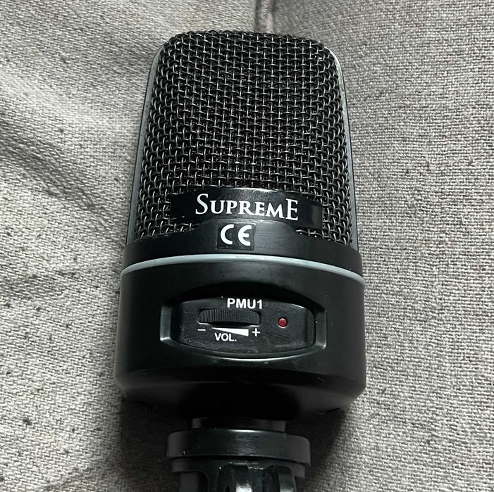 Microfon USB condenser Supreme PMU1 control volum functional